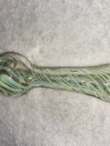 Preview pic of Green and clear pipe