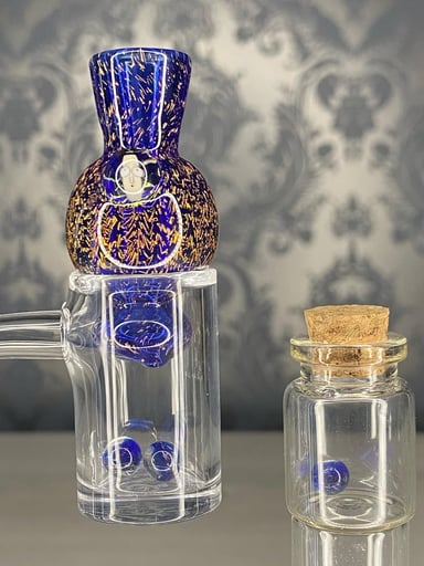 Preview pic of Mr. Poopybutthole spinner cap with matching pearls