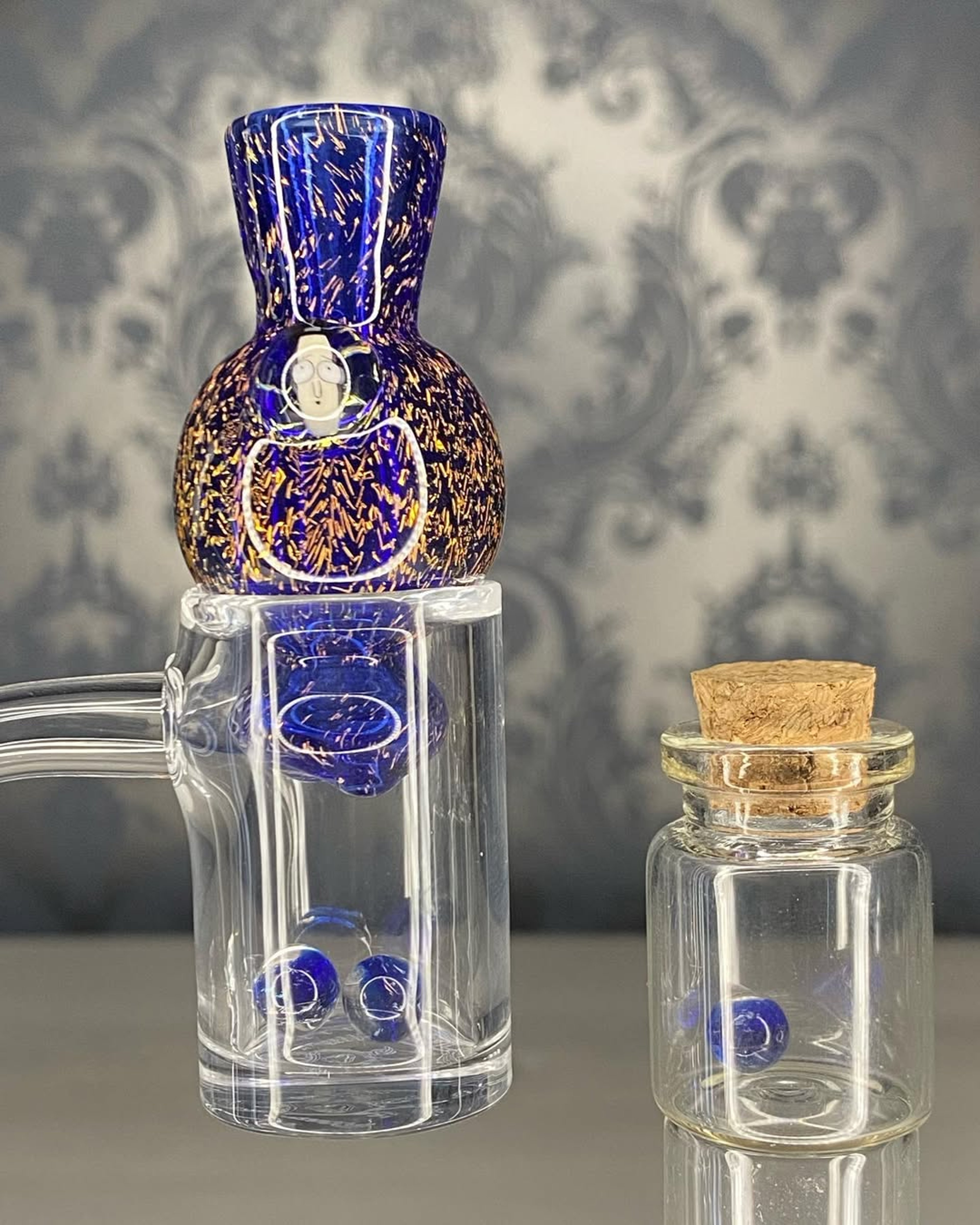 Mr. Poopybutthole spinner cap with matching pearls image 0