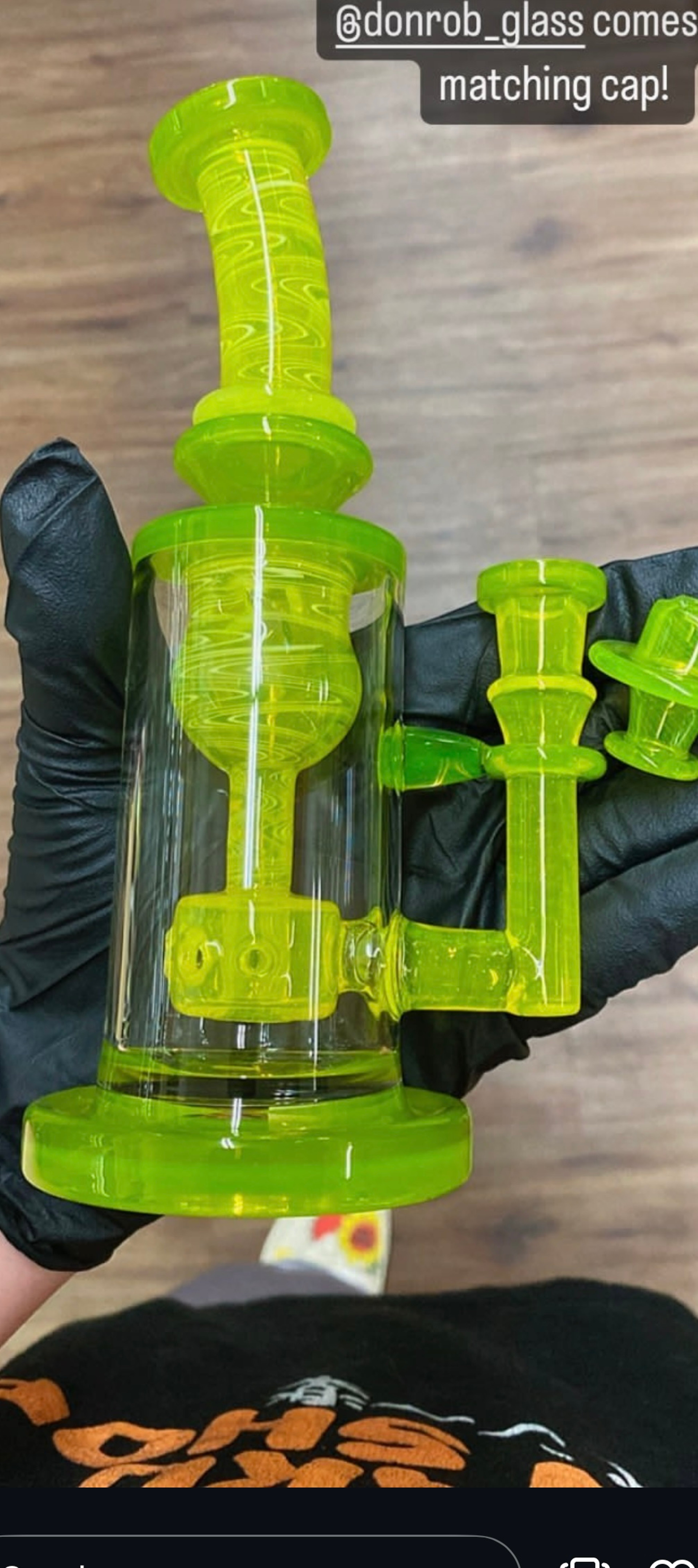 Don rob Neon yello Torus recycler image 0