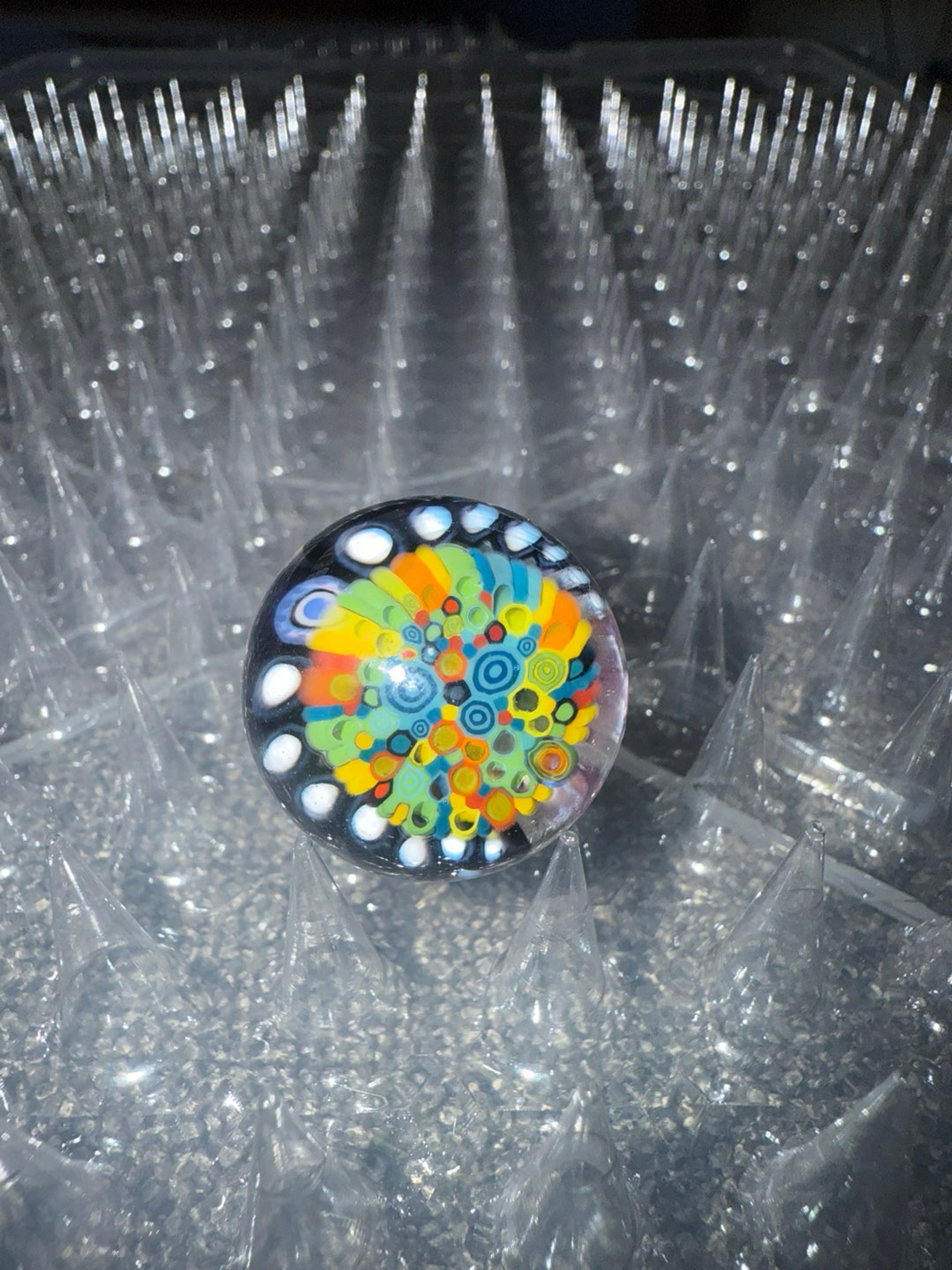 Preview pic of Cowboy and Oats glass marble