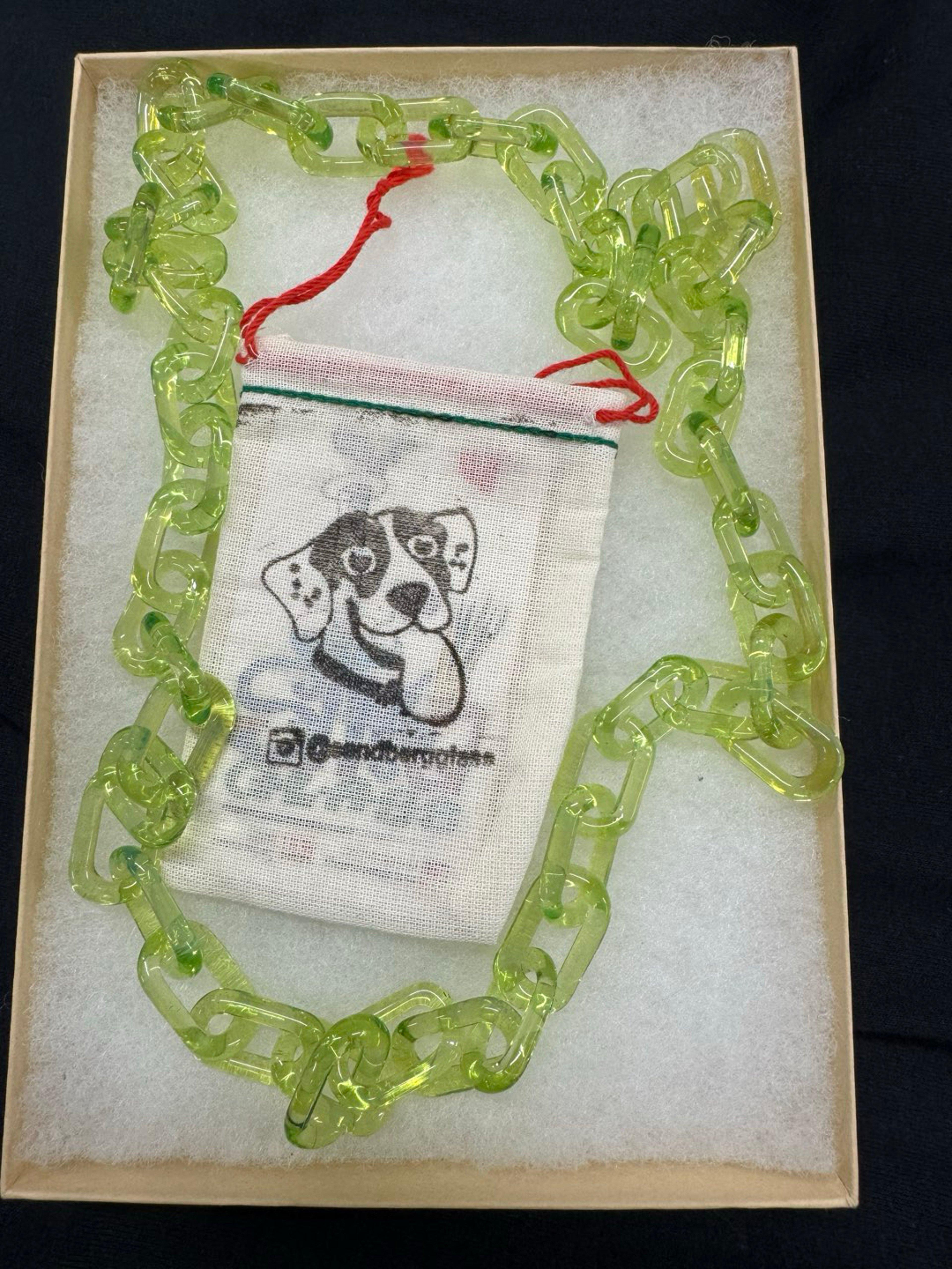 Sandberg Glass Chain Necklace image 0