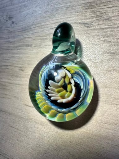 Preview pic of Implosion Pendant Multiple Color Spiral