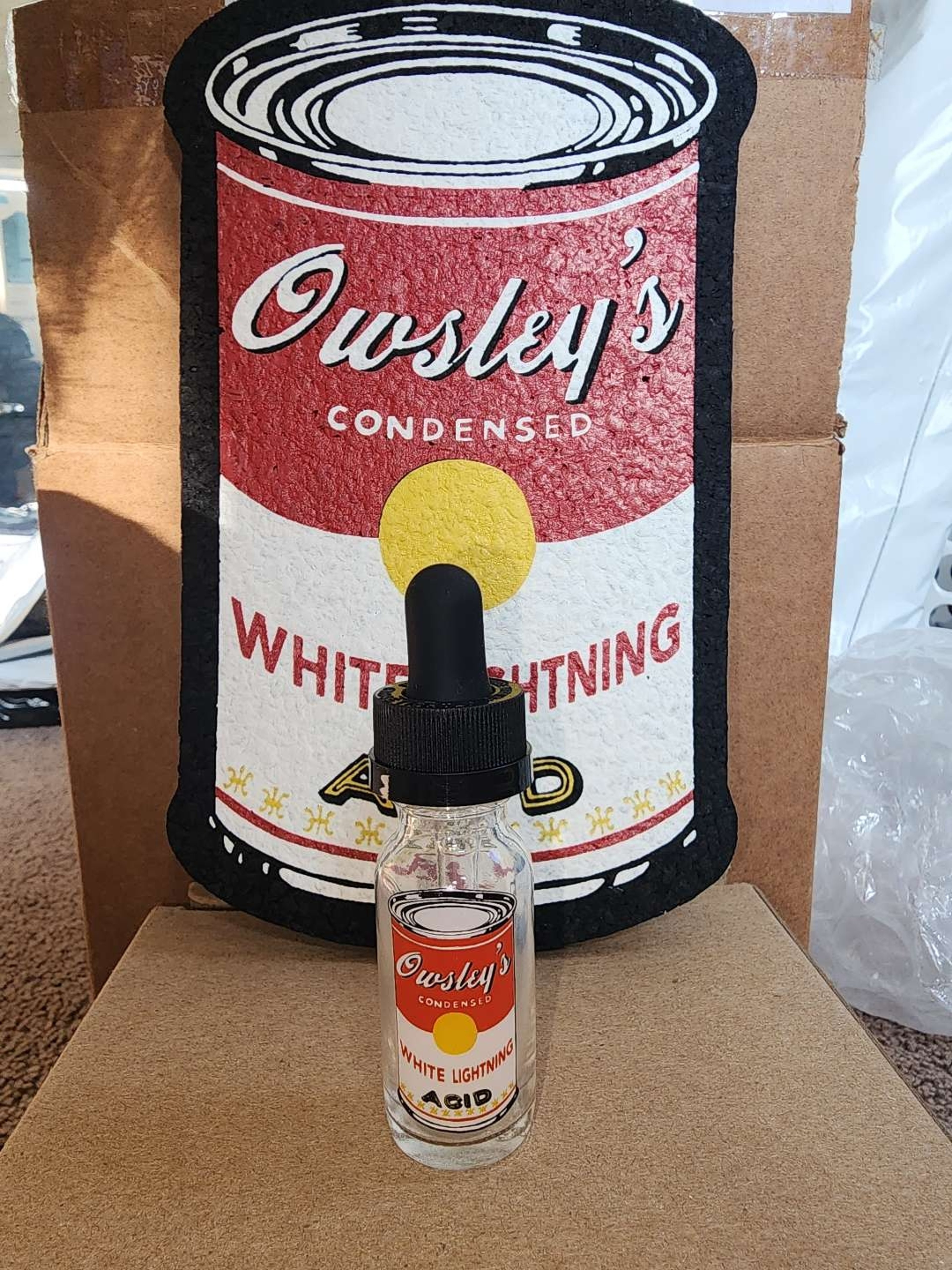 White Lightning Moodmat/Dropper set image 0