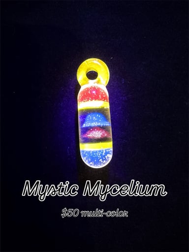 Preview pic of Mystic Mycelium Tri-Color Pendy