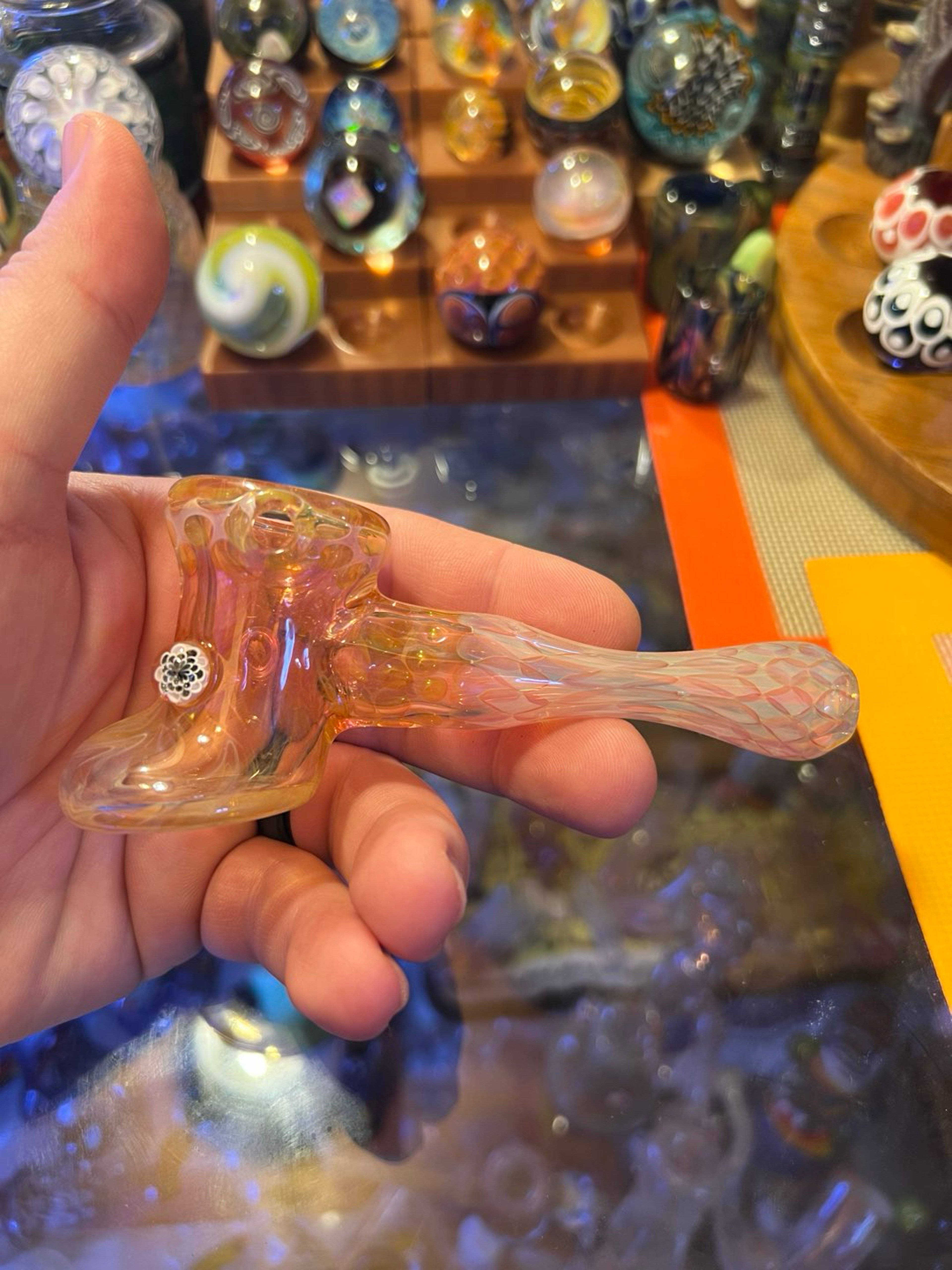 Gold fumed Hammer by Nancy Glass Tx image 0