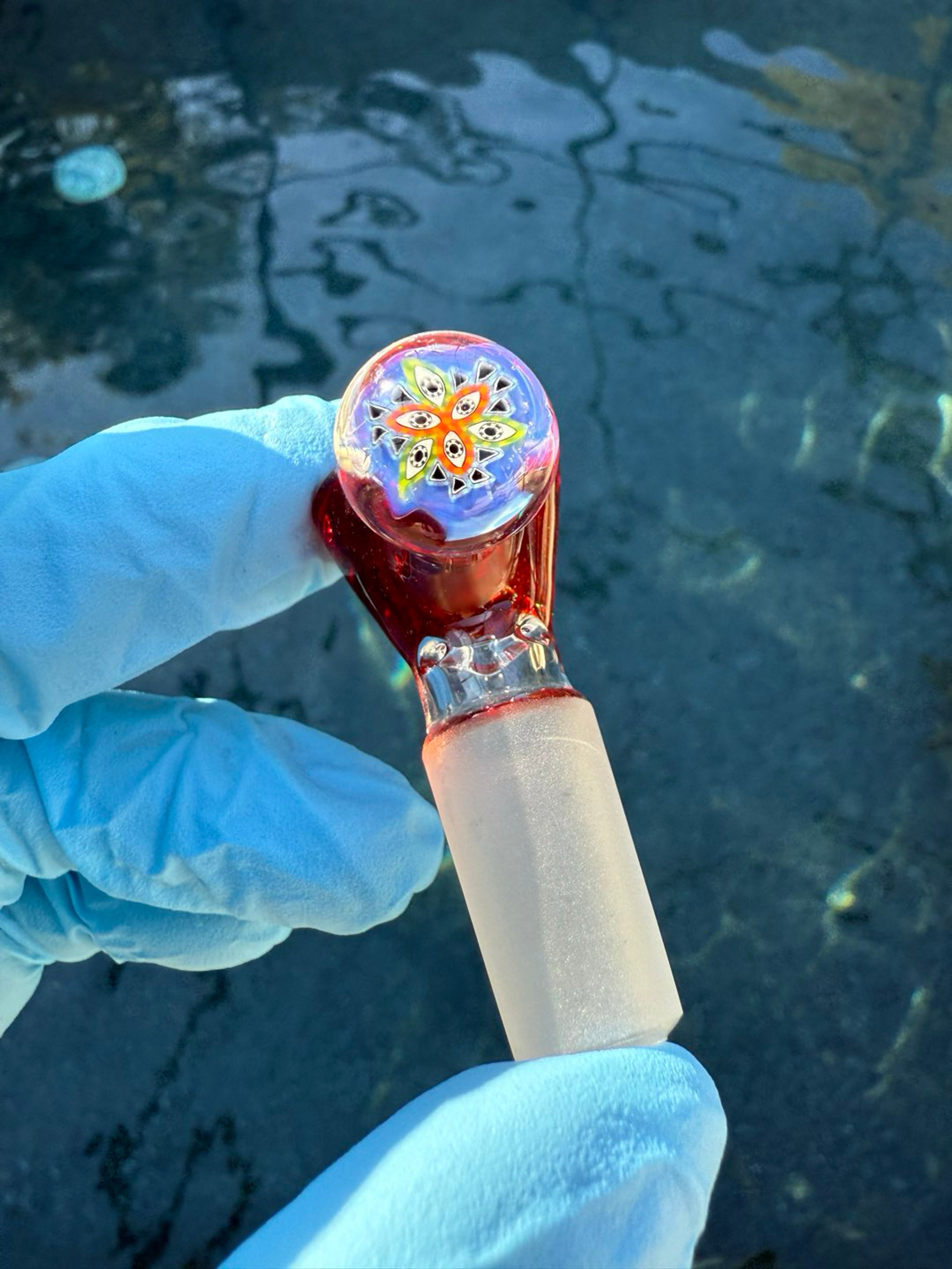 Banjo Glass 14mm Slide image 0