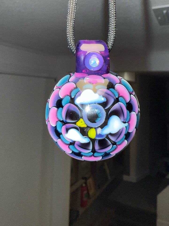 Calmbo X Nightwolf collab pendy | Shop Calmbo on GlassPass