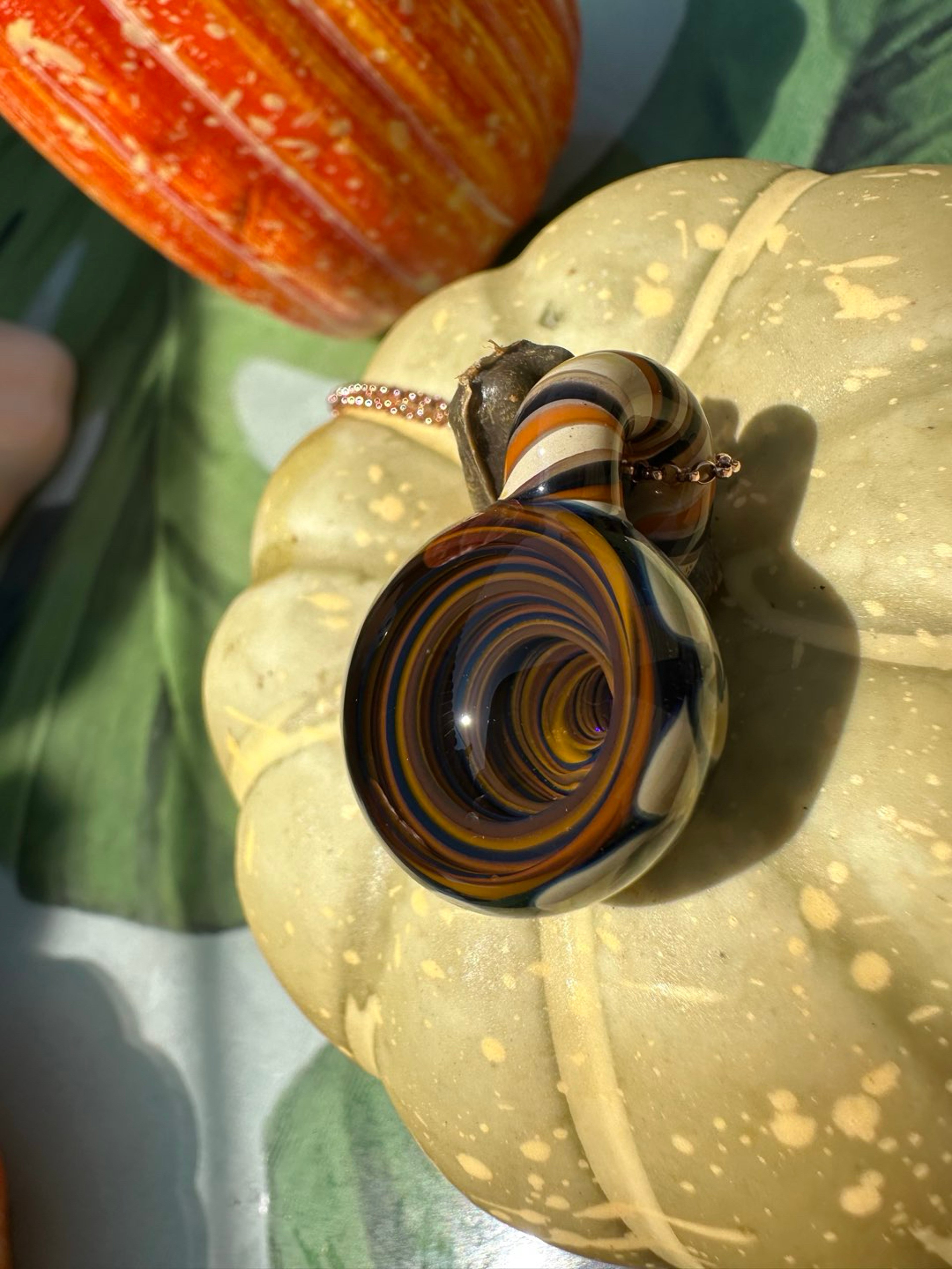 Preview pic of Vortex Pendant Halloween/Fall Glow-in-the-Dark