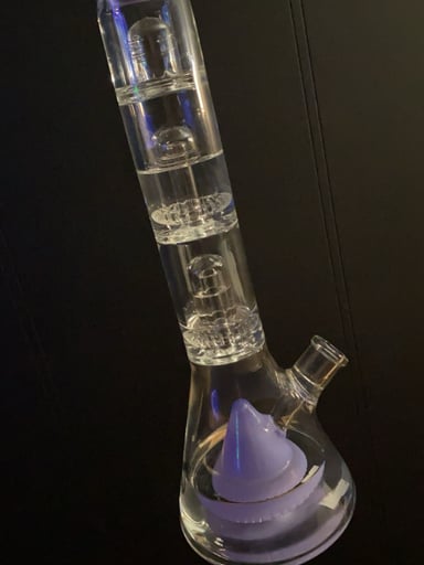 Preview pic of Mac glass Pyramid to Double UFO Beaker