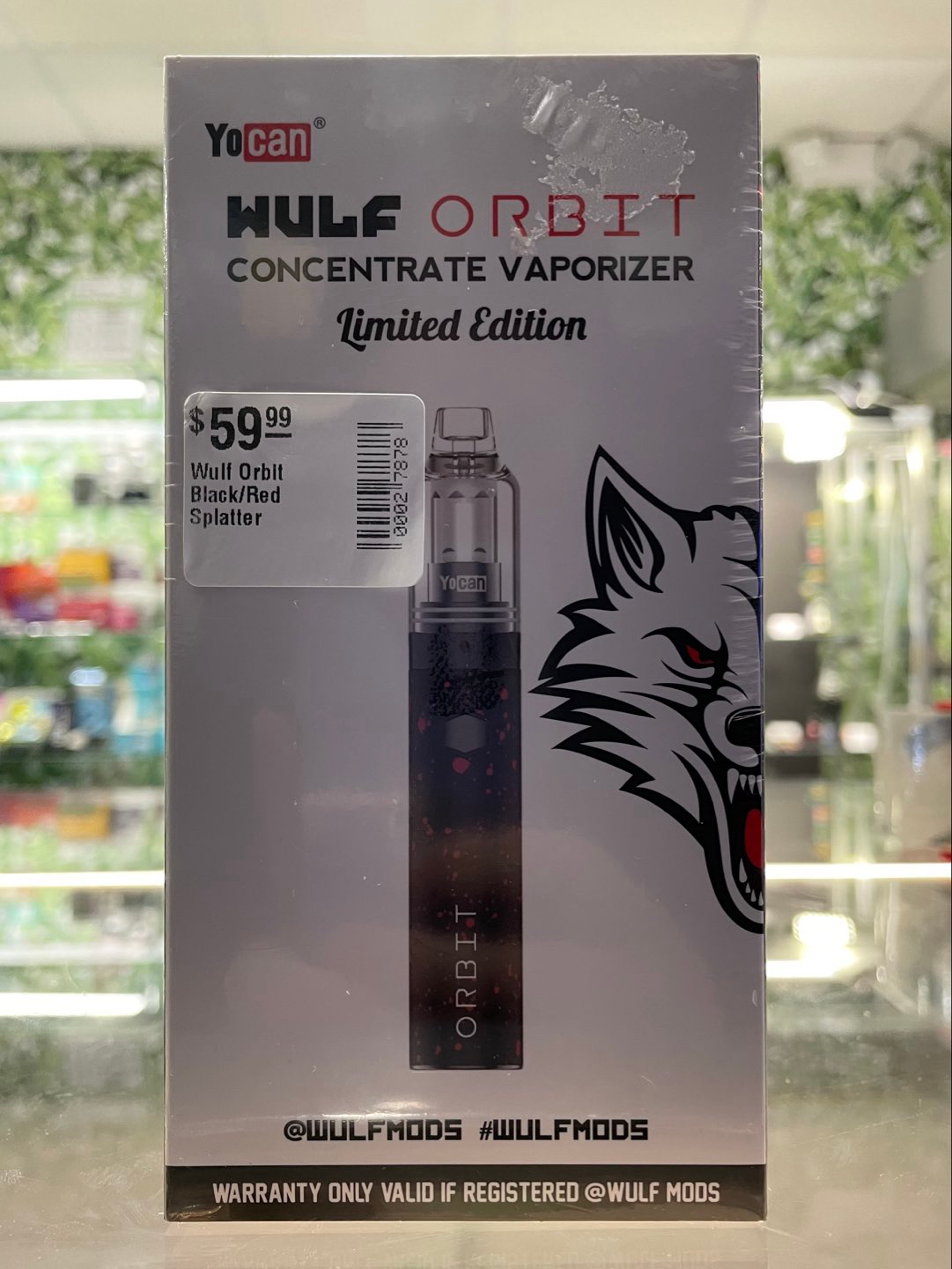 Preview pic of Wulf Orbit Vaporizer Red