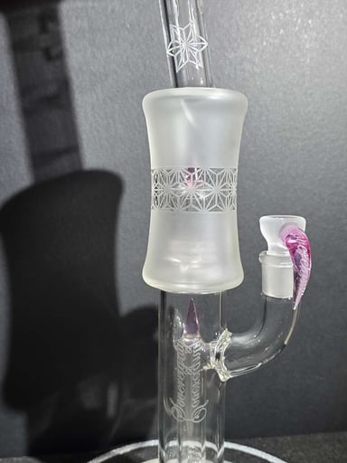 Preview pic of Sovereignty fixed 180 Mini Dome bent neck Experimental gold ruby phoenix