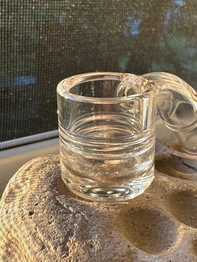 Preview pic of Puke n begal 14mm 45 degree quartz banger