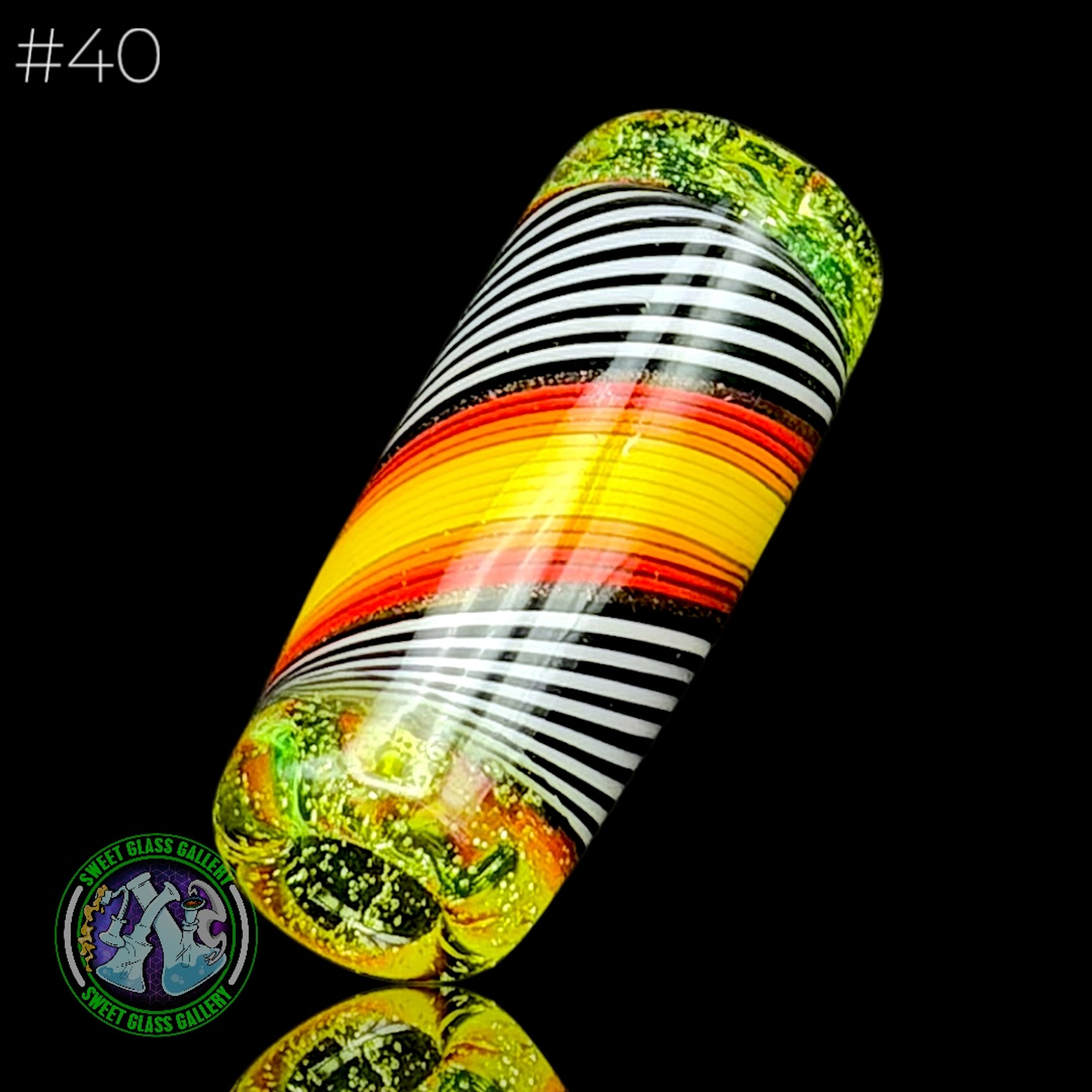 Preview pic of Ben’s Glass Art - Glass Tip #40 - Joint/Blunt Tip