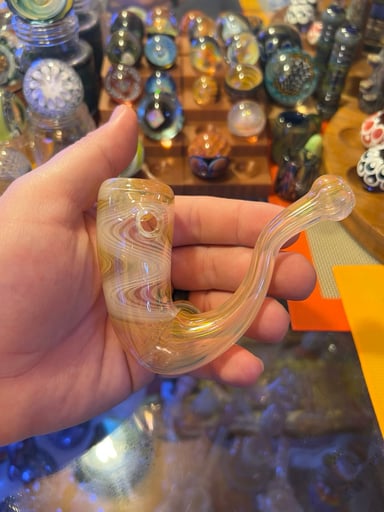 Preview pic of Gold Fumed Sherlock by Good Home Glass