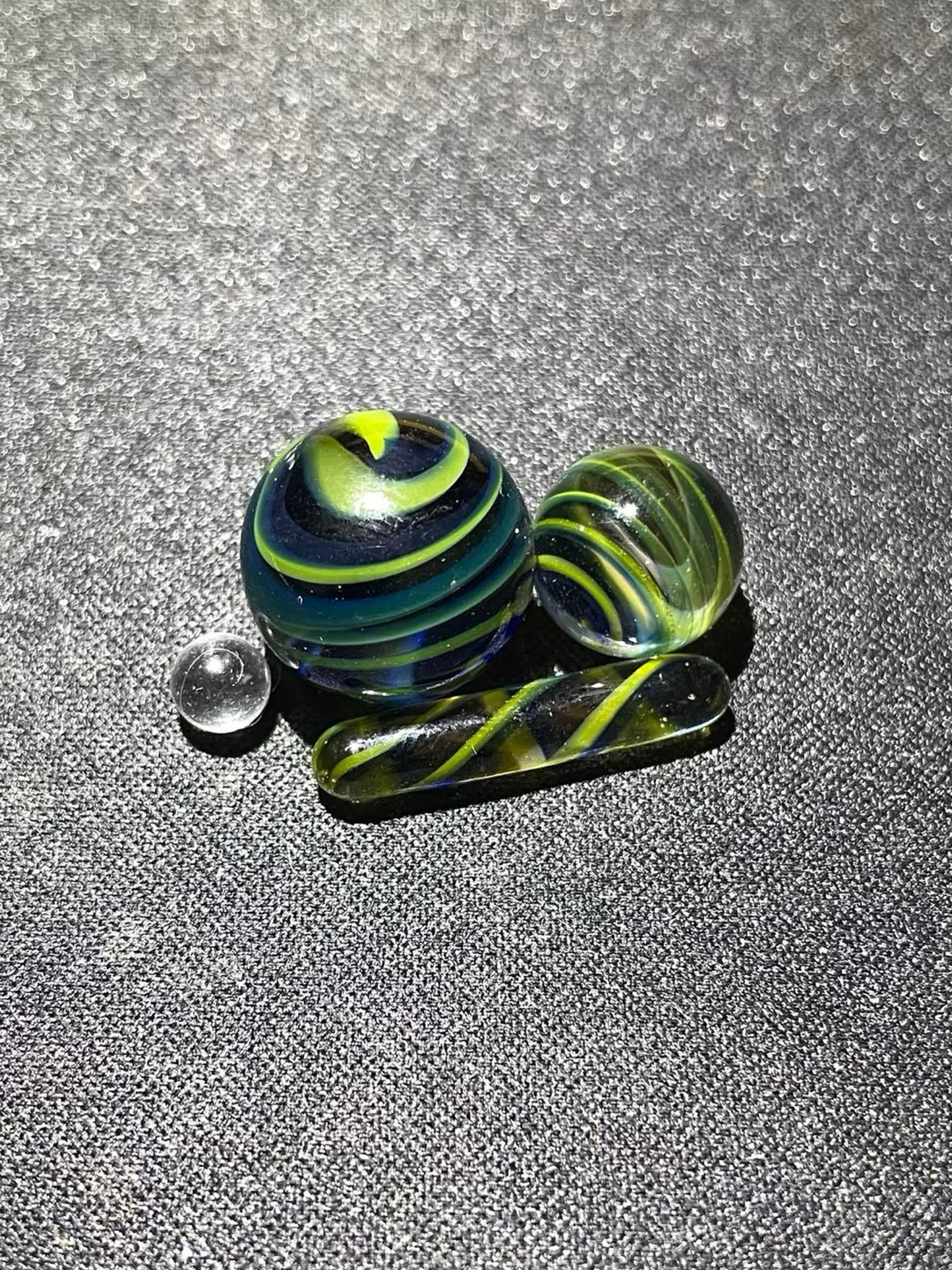 Preview pic of ⚡️🌪️Blue & Yellow Linework 4 Pc. Slurper Set 🌪️⚡️