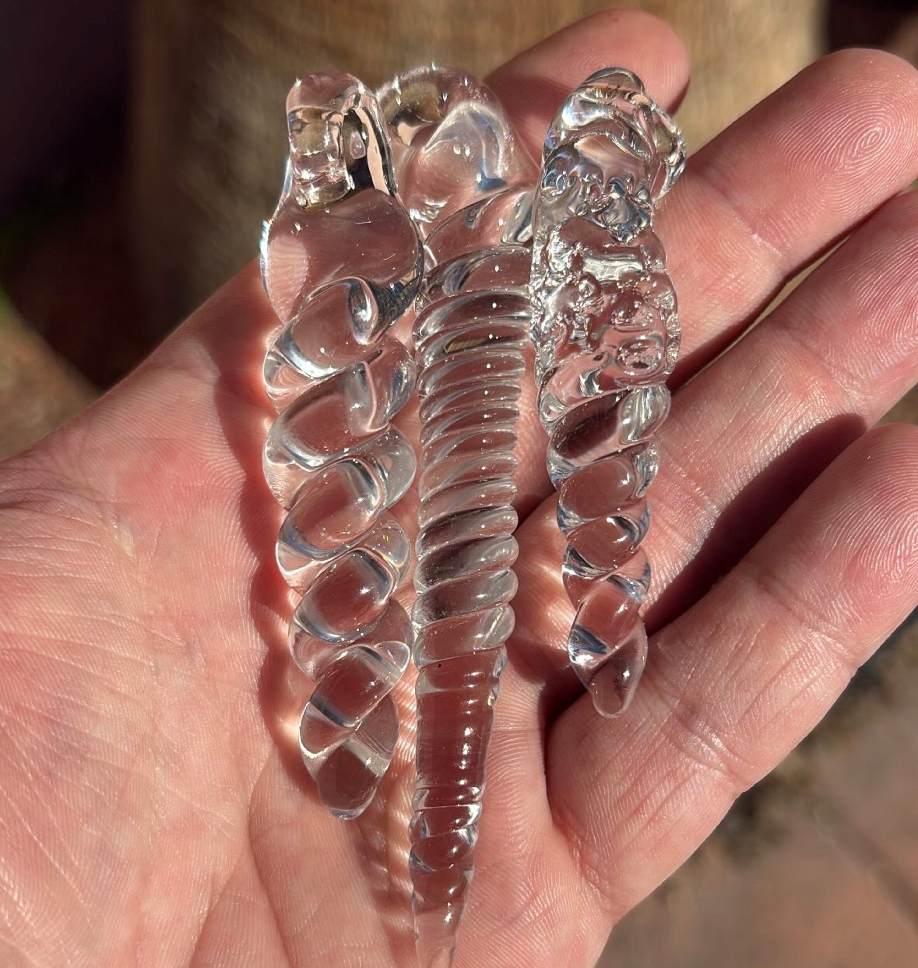 Clear ornaments image 0