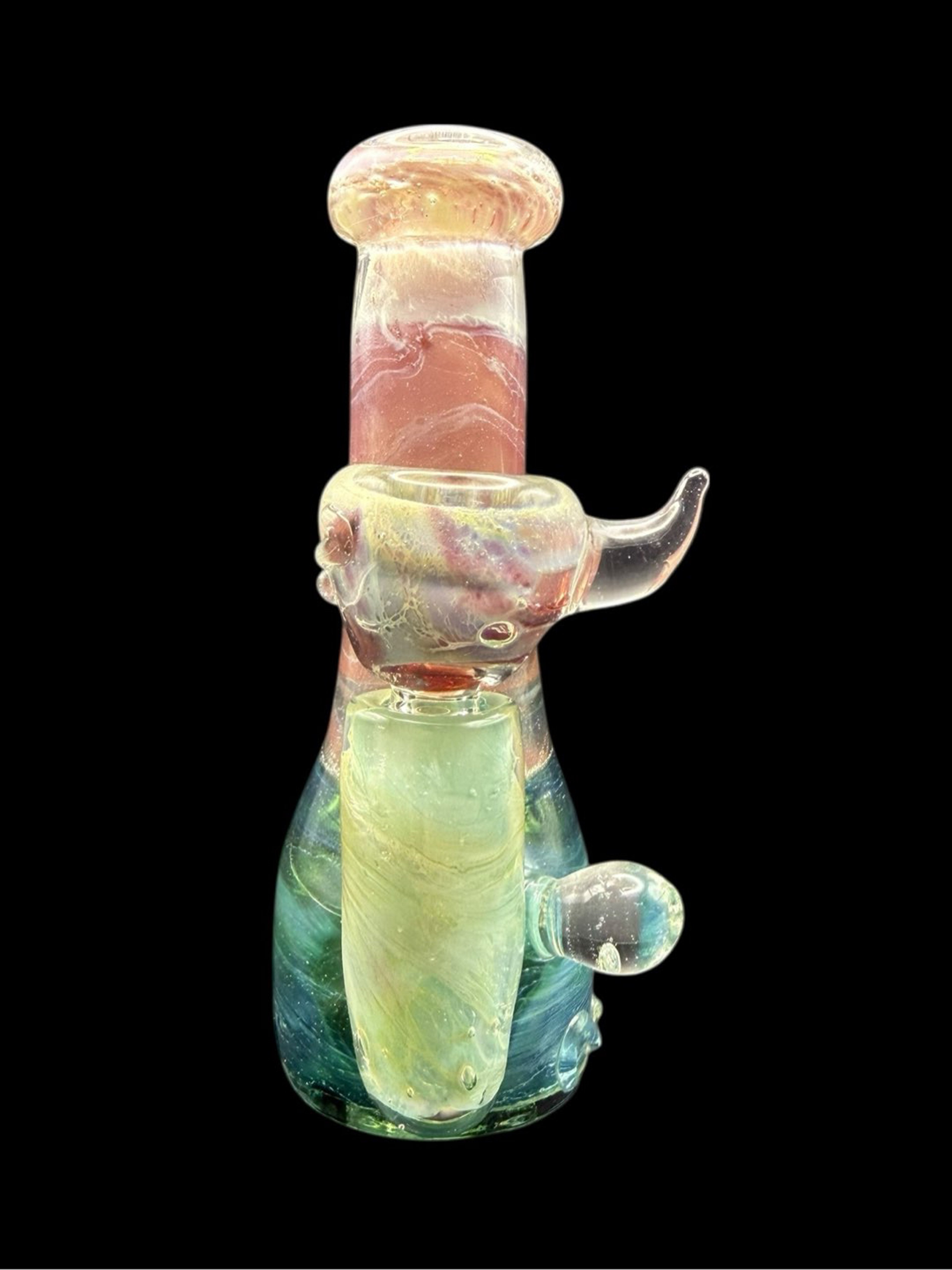 Preview pic of 6.5” Thick Full Color Rig With Slide by Glass By Nobody i