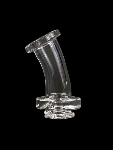 Preview pic of Clear Pivot Spinner Glass Mouthpiece