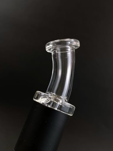 Preview pic of Clear Pivot Spinner Glass Mouthpiece
