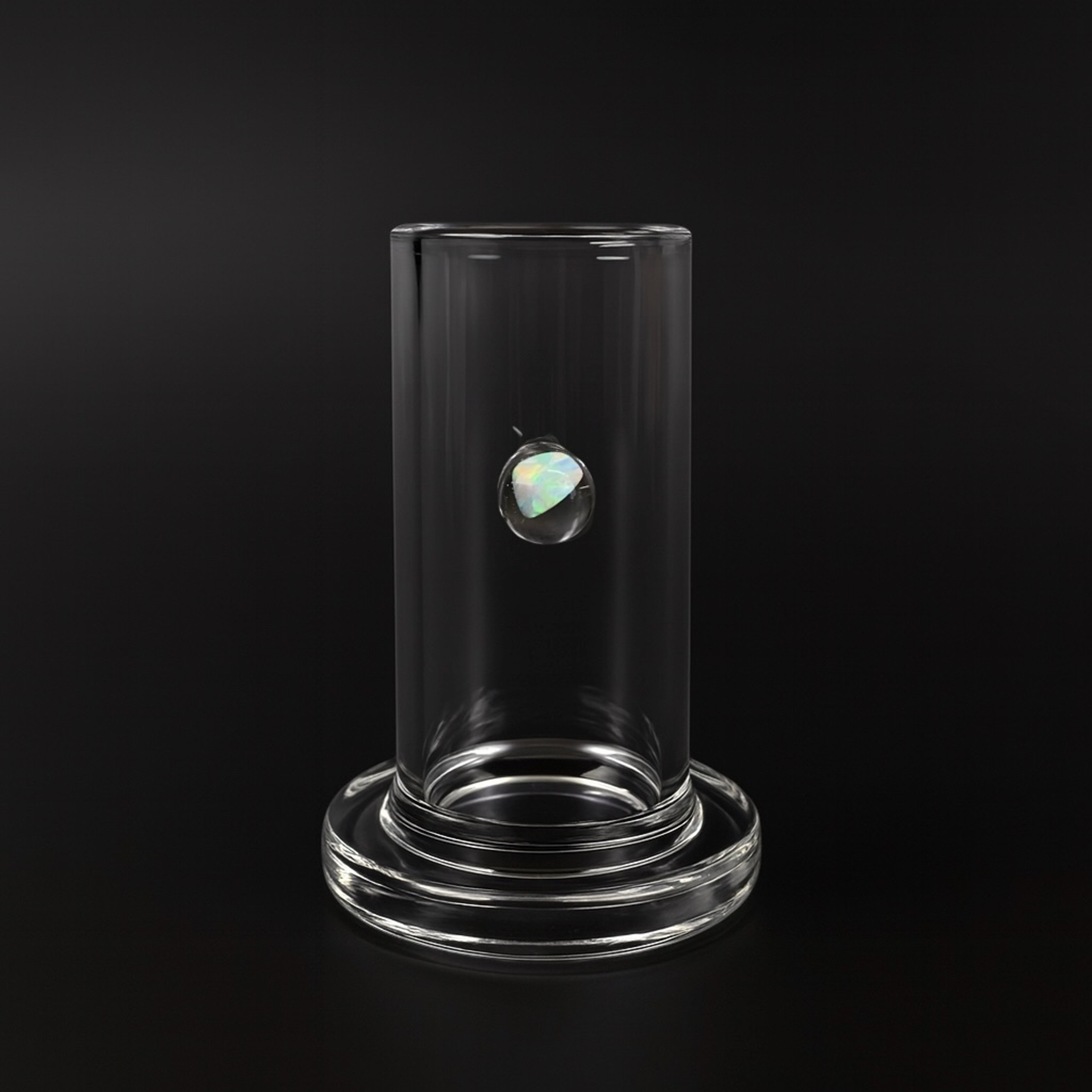 Preview pic of Clear Opal Glass Stand For Puffco Pivot