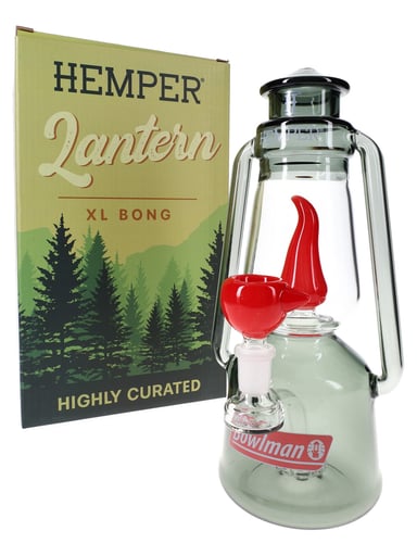 Preview pic of 10" Hemper Bowlman Lantern XL Glass Bong