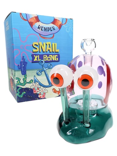 Preview pic of 6" Hemper Snail XL Glass Bong