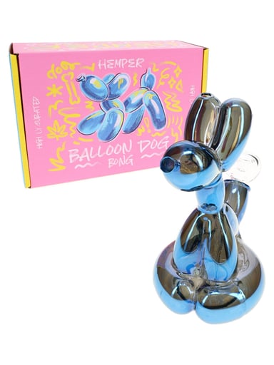 Preview pic of 5.5" Hemper Balloon Dog Glass Bong