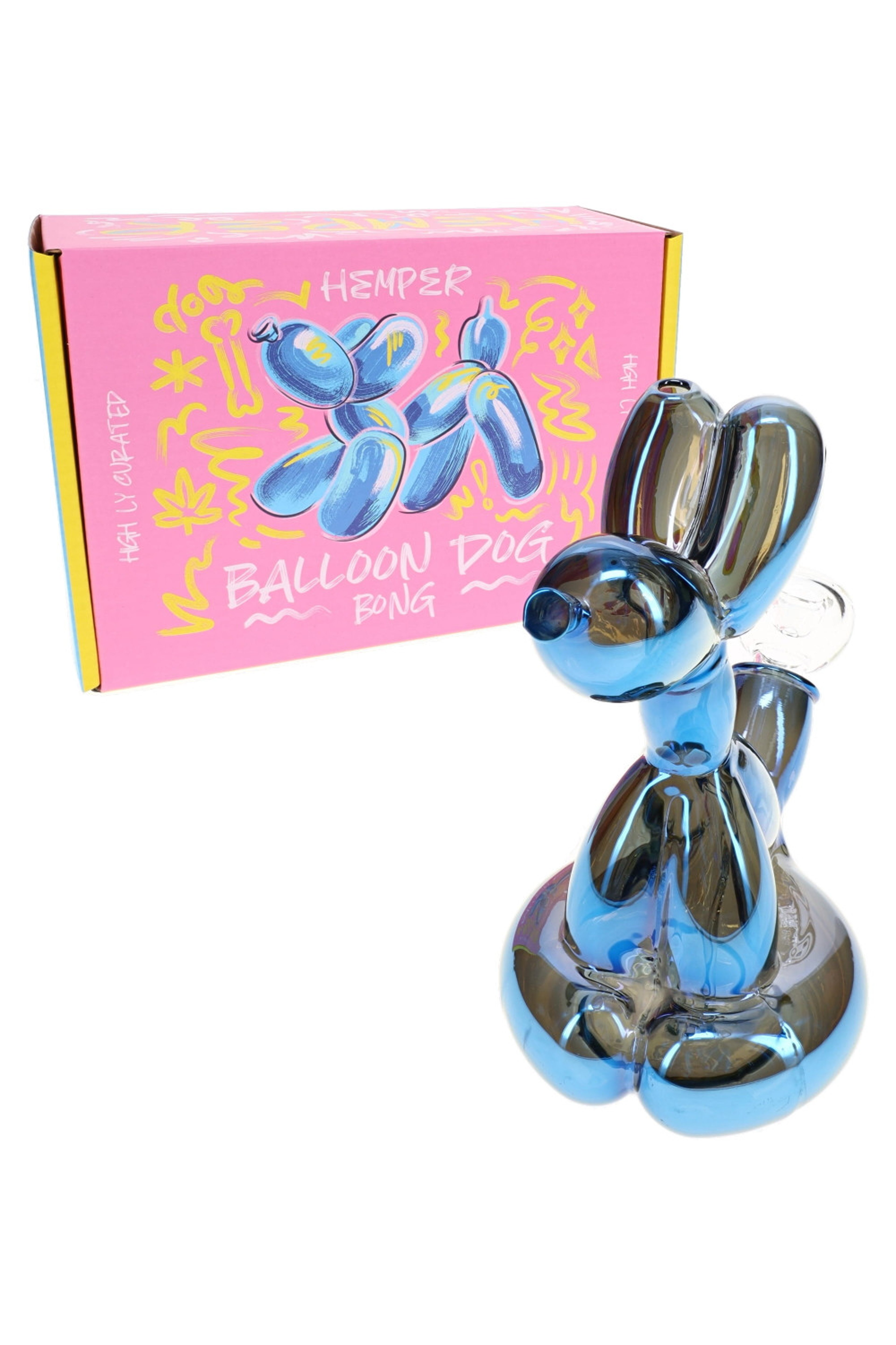 Preview pic of 5.5" Hemper Balloon Dog Glass Bong