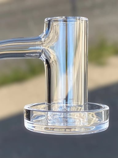 Preview pic of 14/45 Gee West Clear Shredder Quartz Banger