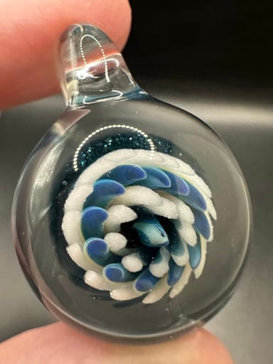 Preview pic of Implosion Pendant Glow-in-the-Dark