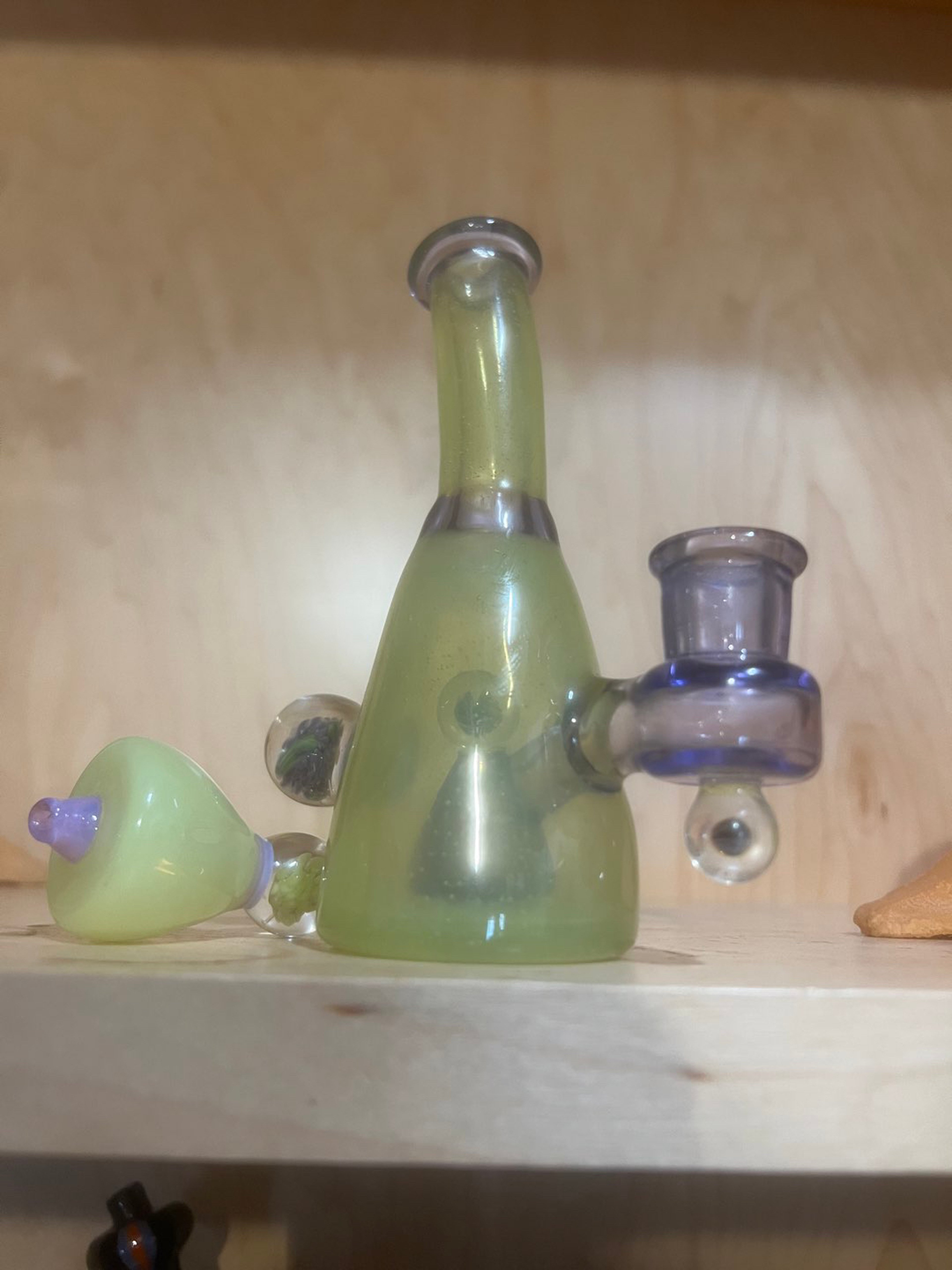 Preview pic of Nesser glass mini rig