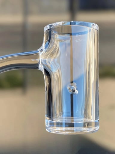 Preview pic of 10/45 Gee West 25mm Clear Auto Spinner Quartz Banger