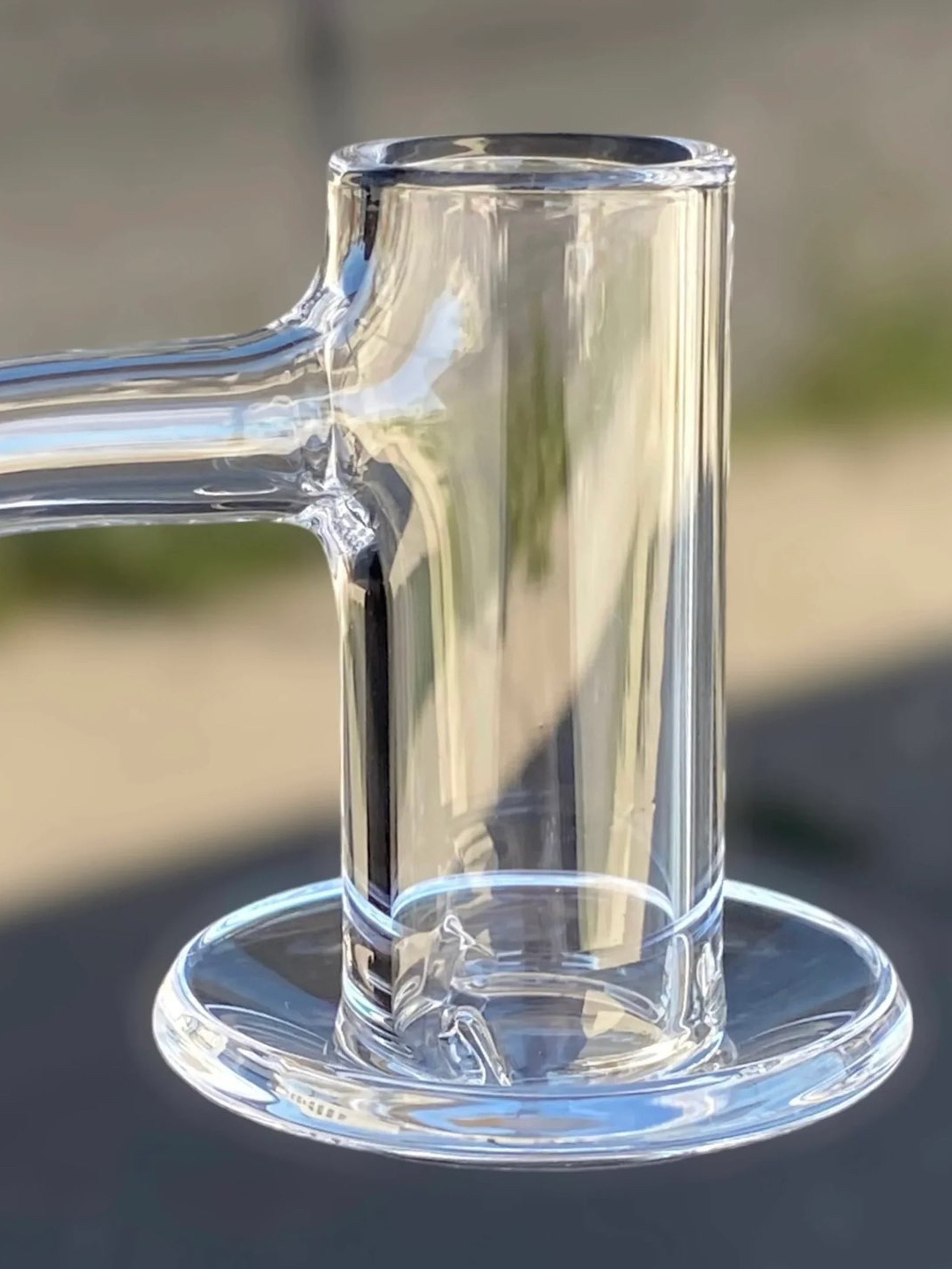 Preview pic of 14/90 Gee West 20mm Clear Blender Quartz Banger