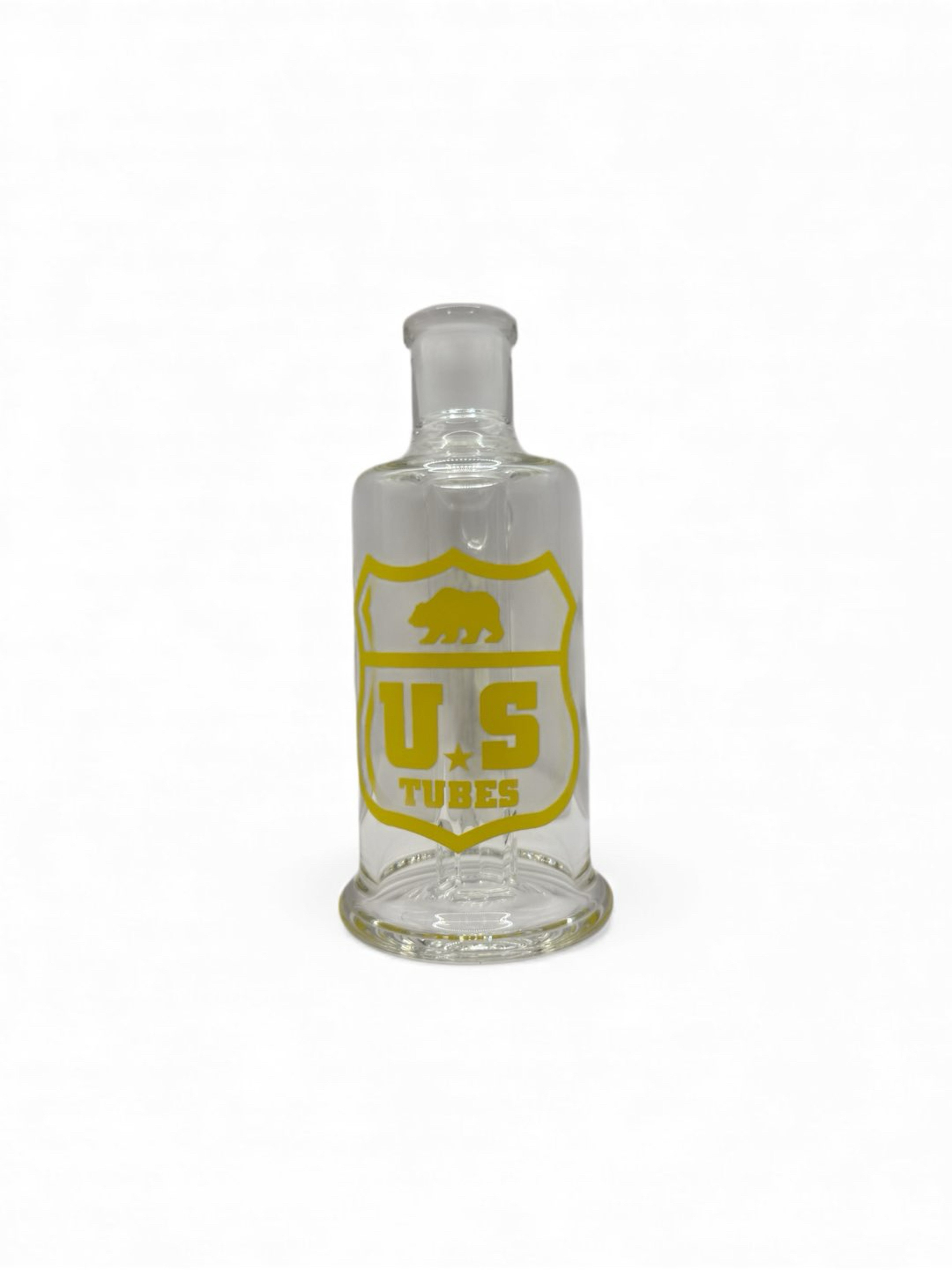 Preview pic of US Tubes 14mm 45 Degree Ash Catcher - Yellow Label