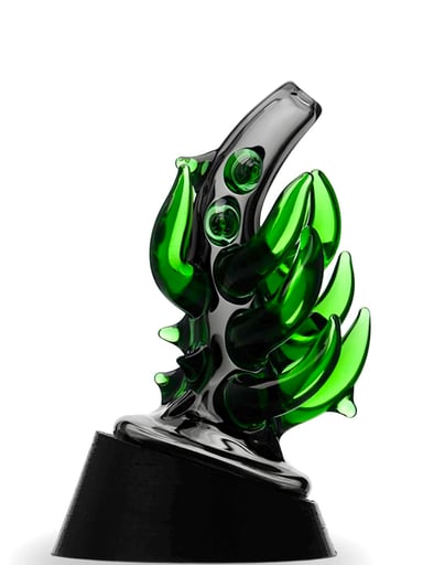 Preview pic of Heady Horn Design Dry Top Glass Attachment - Puffco Peak & OG