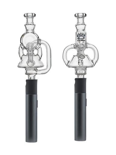 Preview pic of CALIBEAR DRUM RECYCLER GLASS PIVOT MOUTHPIECE