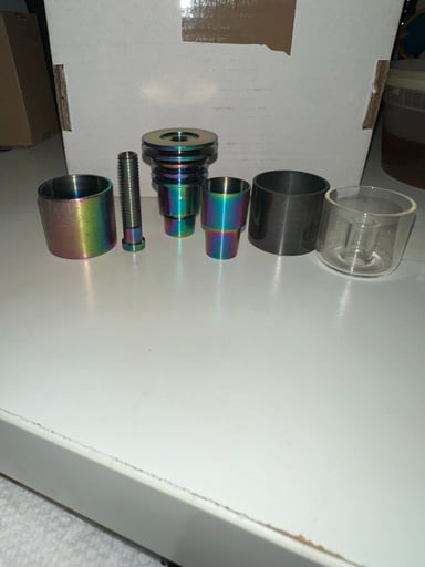 Preview pic of HighFive Universal Hybrid E-Nail 30mm Chromatic *PID and Coil not included*v