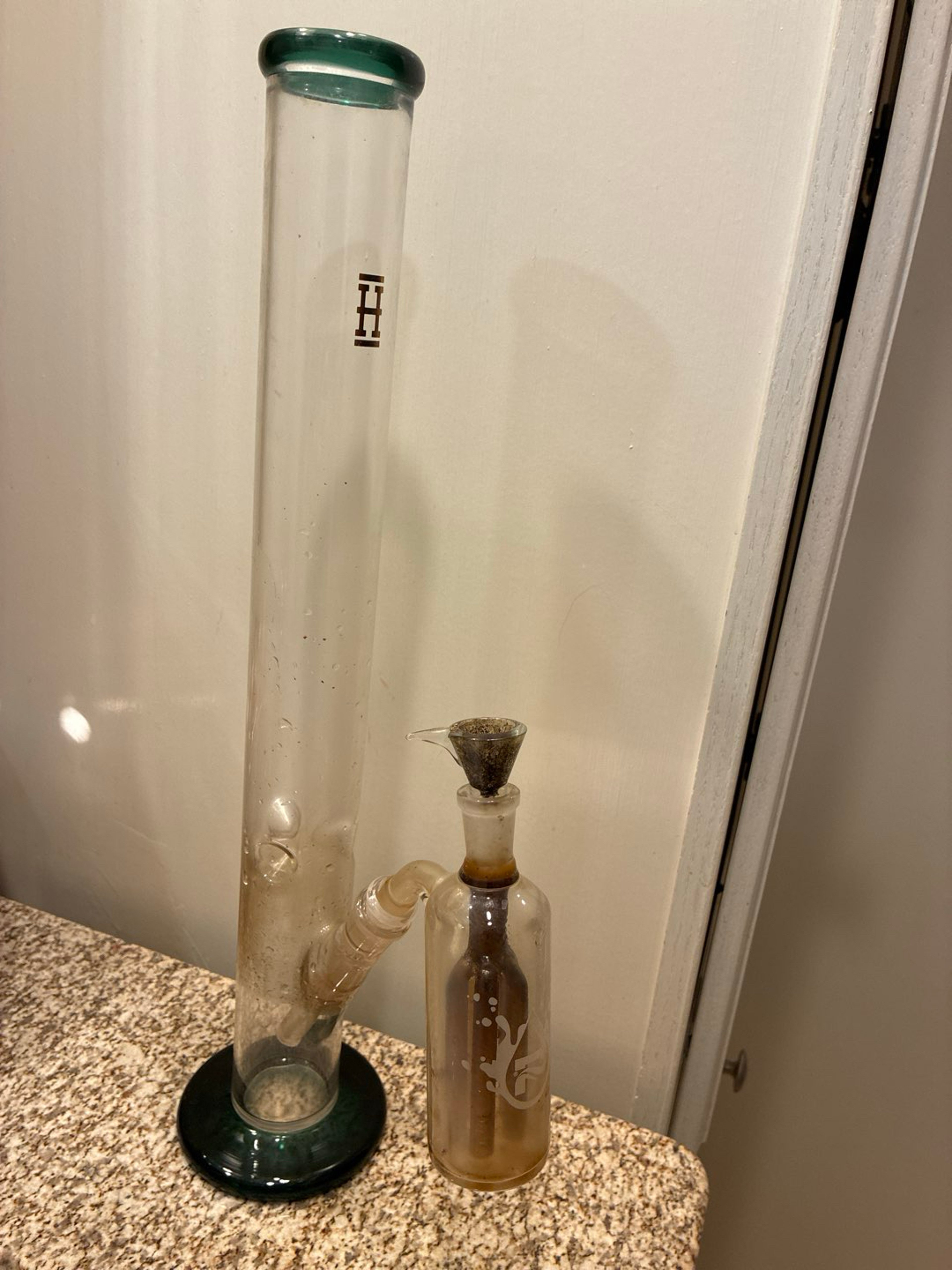 Hemper 18in straight tube, ash catcher & bowl image 0
