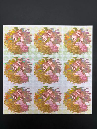 Preview pic of Lot Party Blotter Art