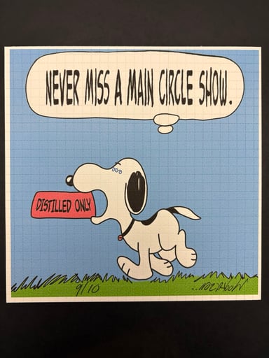 Preview pic of Wookerson Main Circle Show Blotter Art