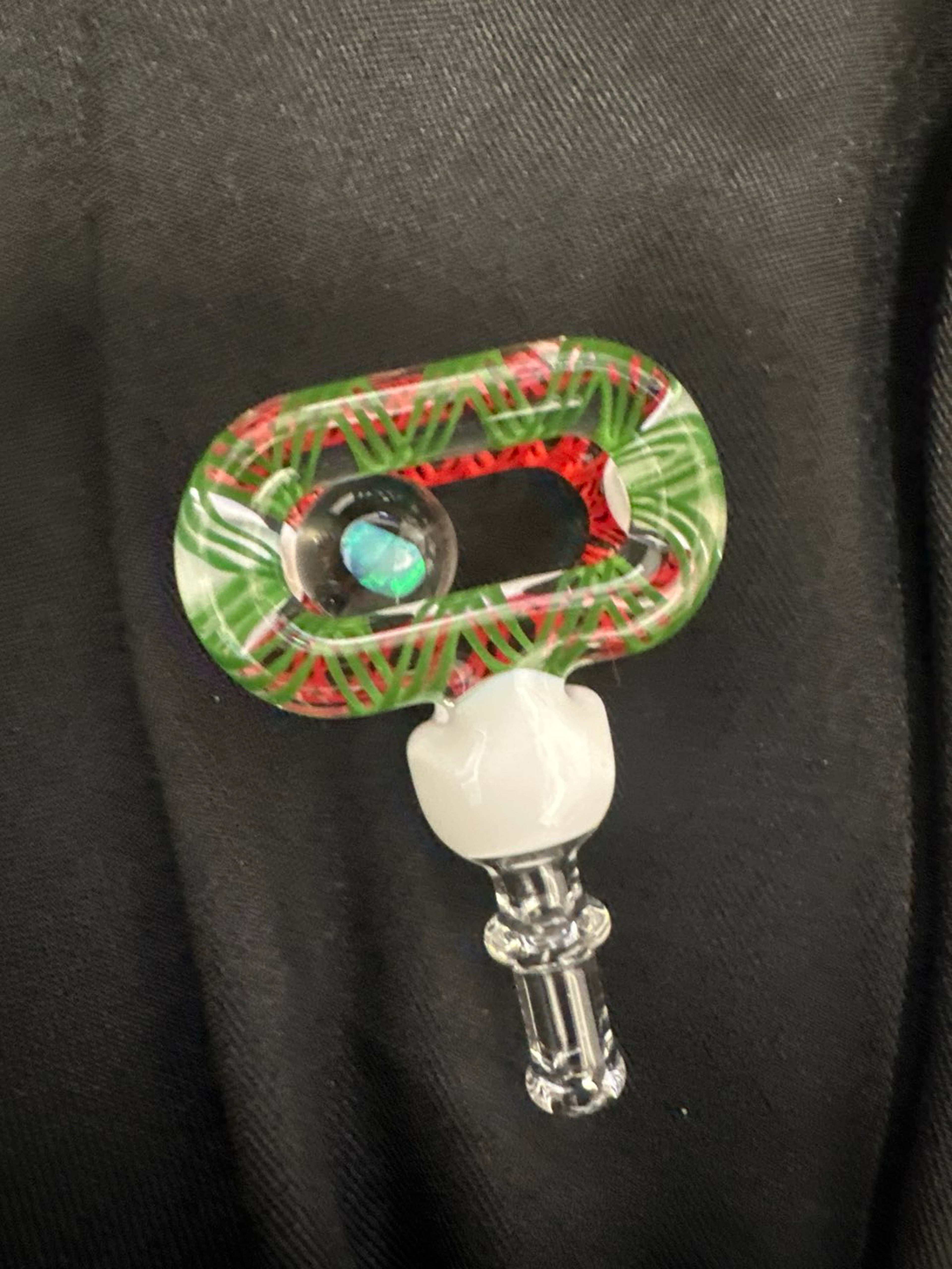 Christmas Cane Joystick Cap by JNG image 0