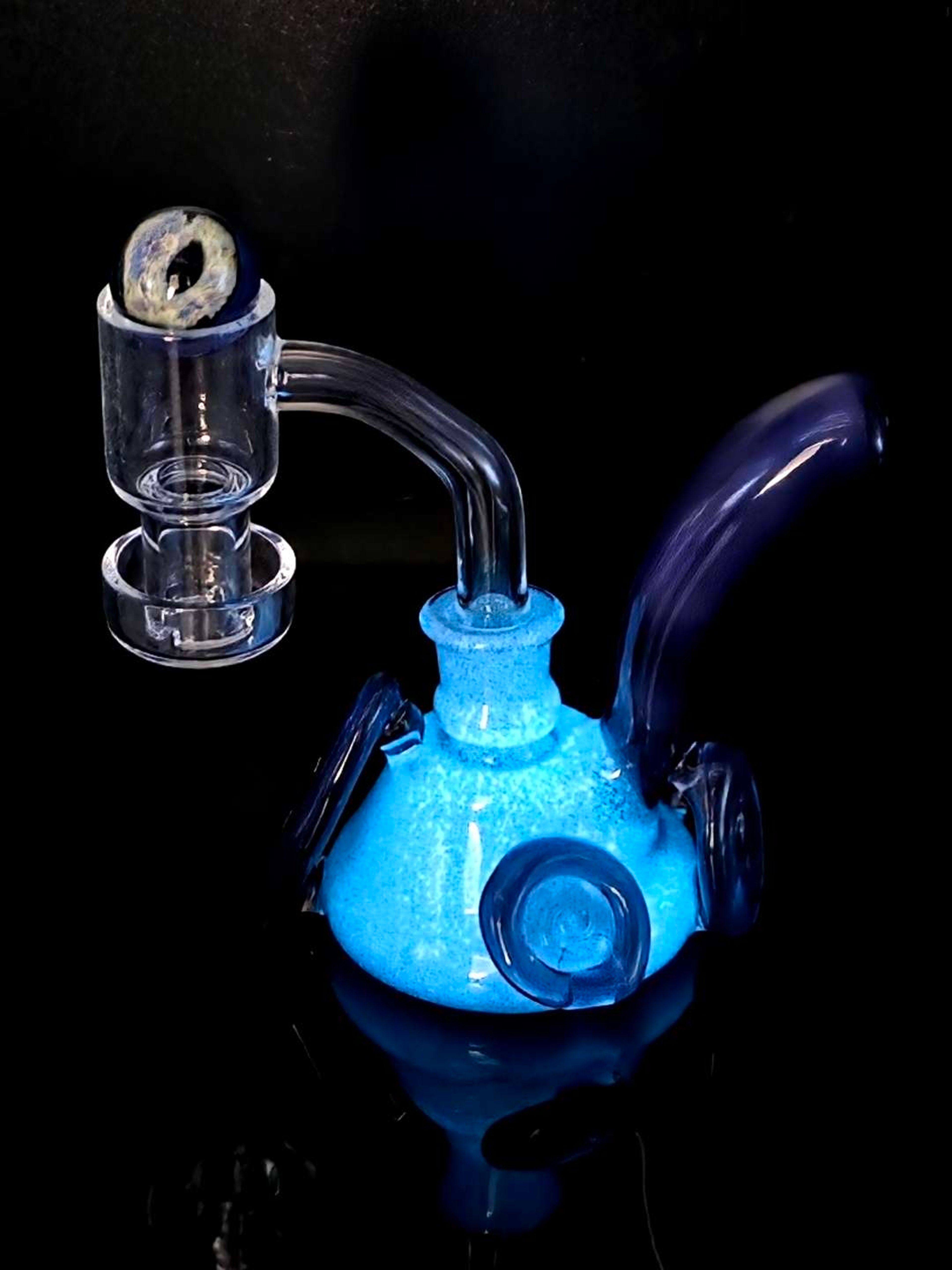 Glow stamped purps image 0