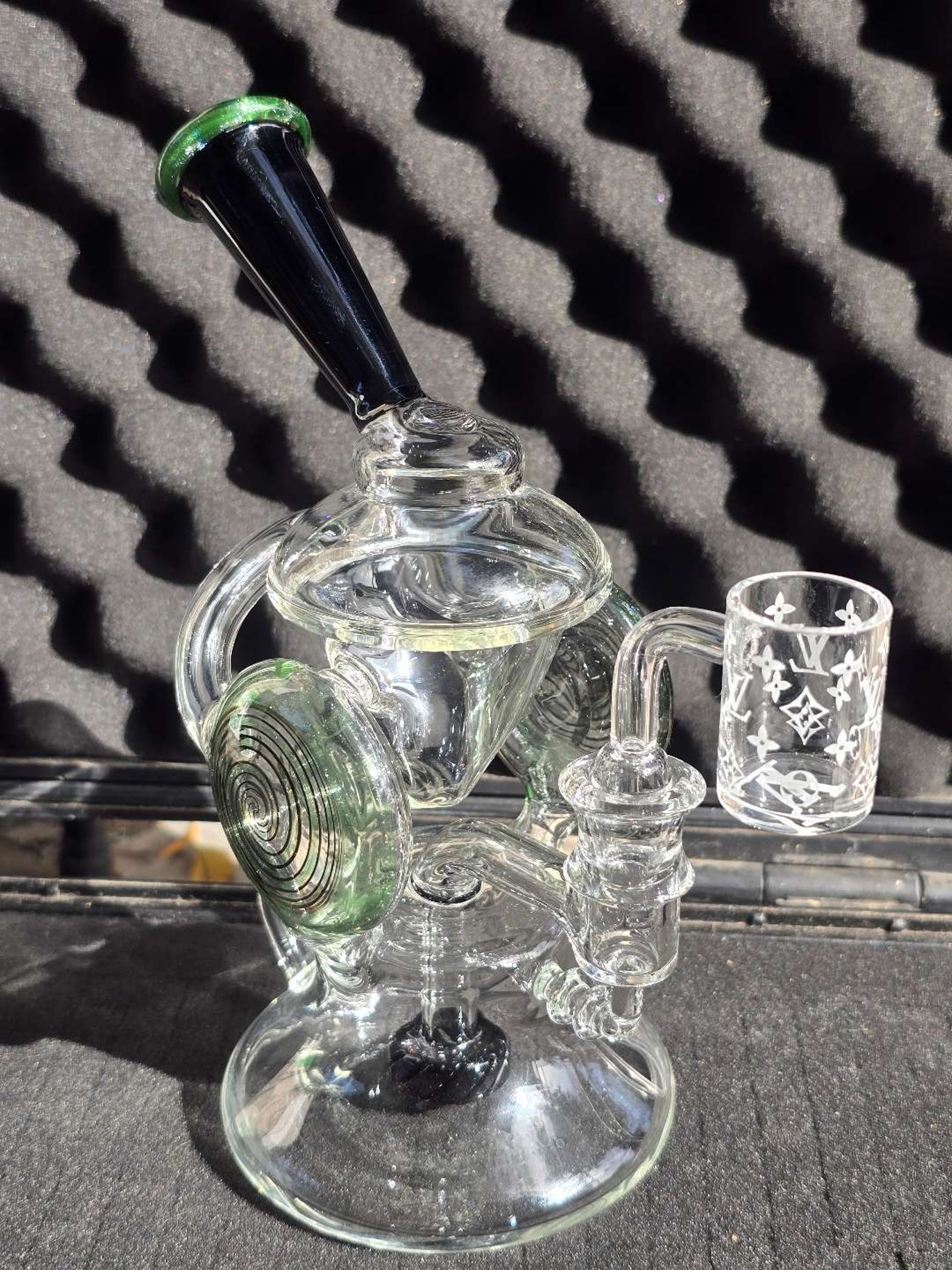 Double Recycler Green Stardust Accents image 0