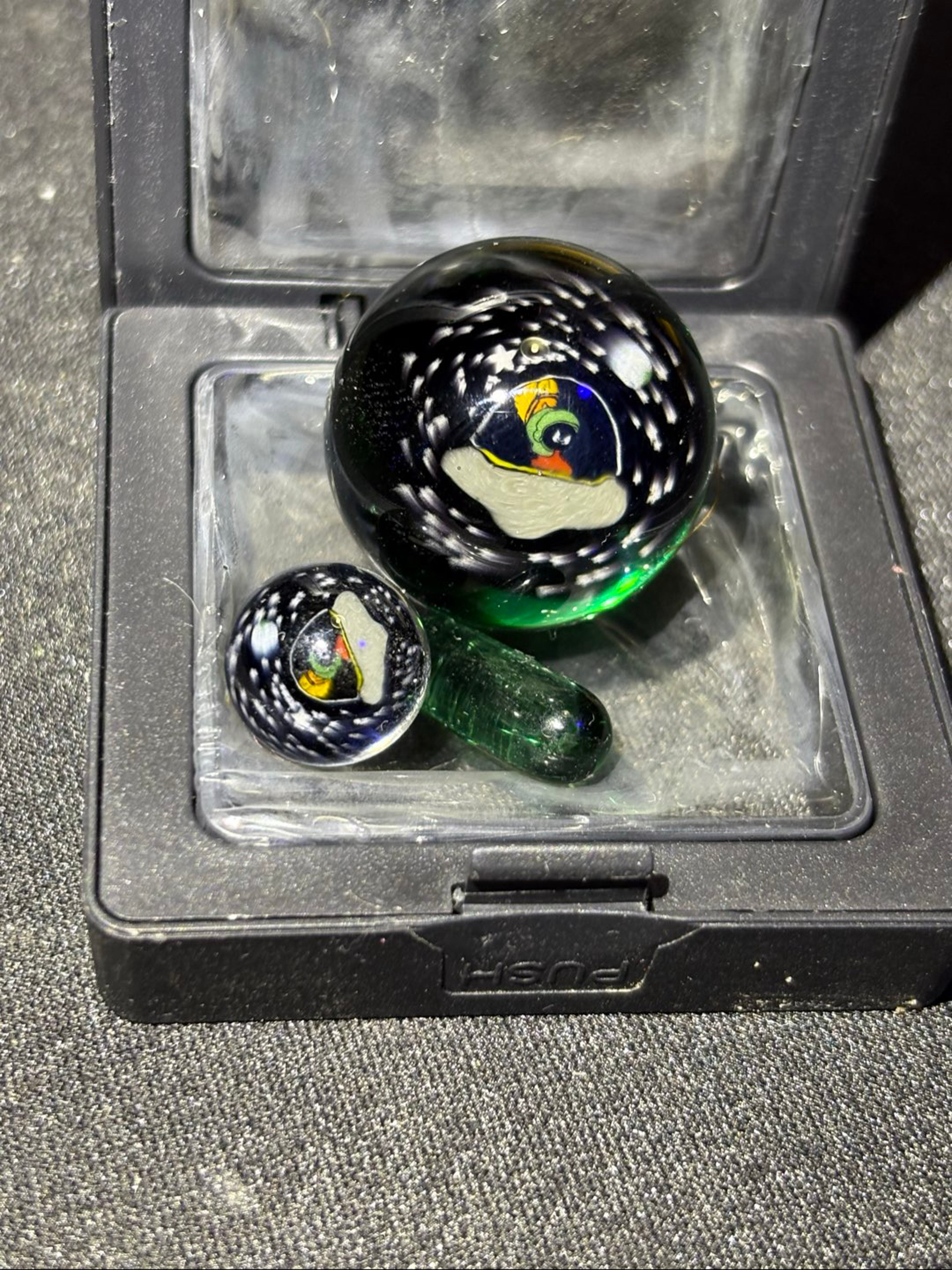 💚🛸Marvin the Martian 3pc. Slurper Set 🛸💚 image 0