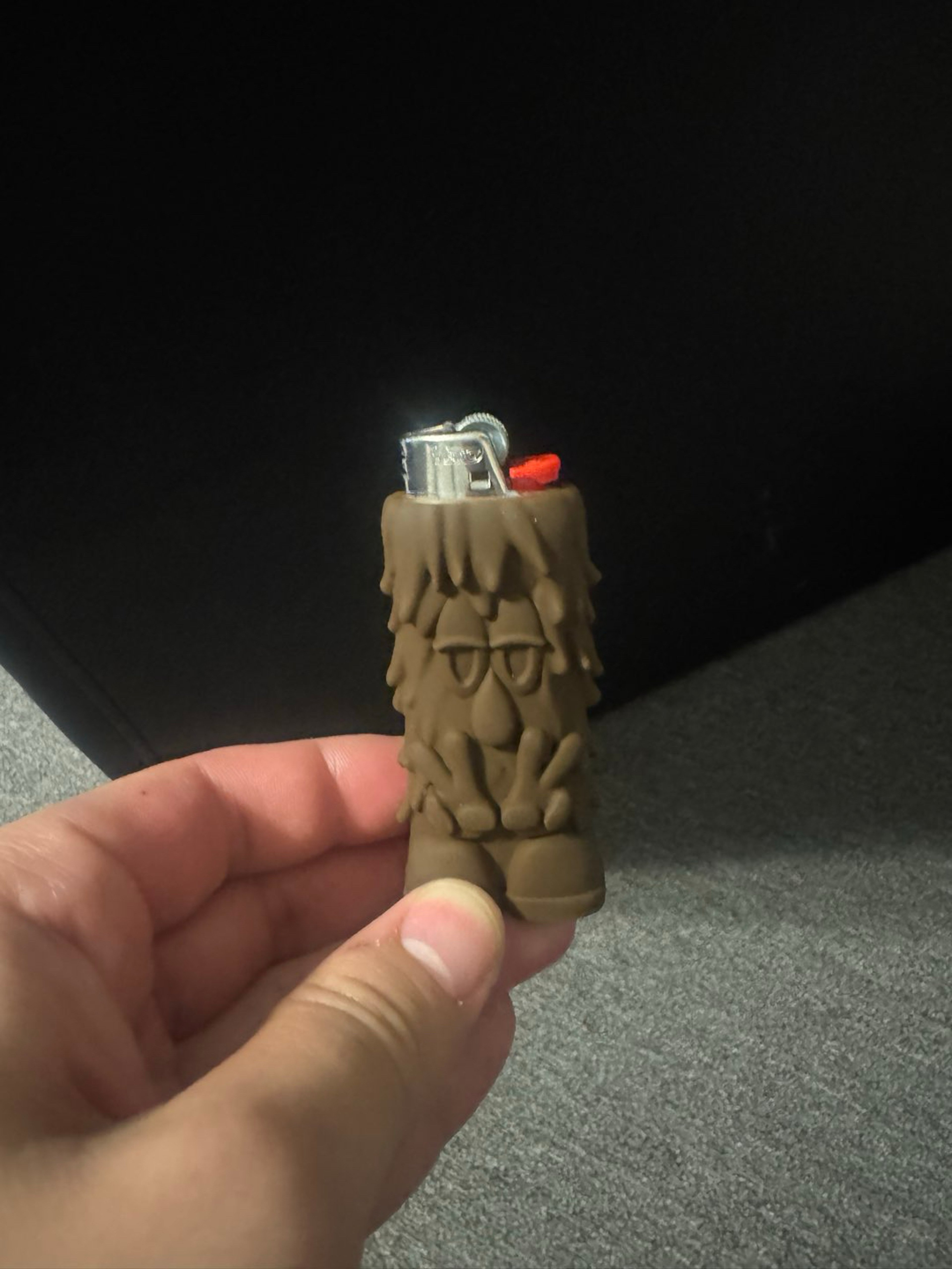Preview pic of Talking terps lighter case poop 💩 brown