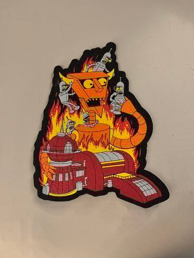 Preview pic of Benders ride with the devil Le:60 full uv glow