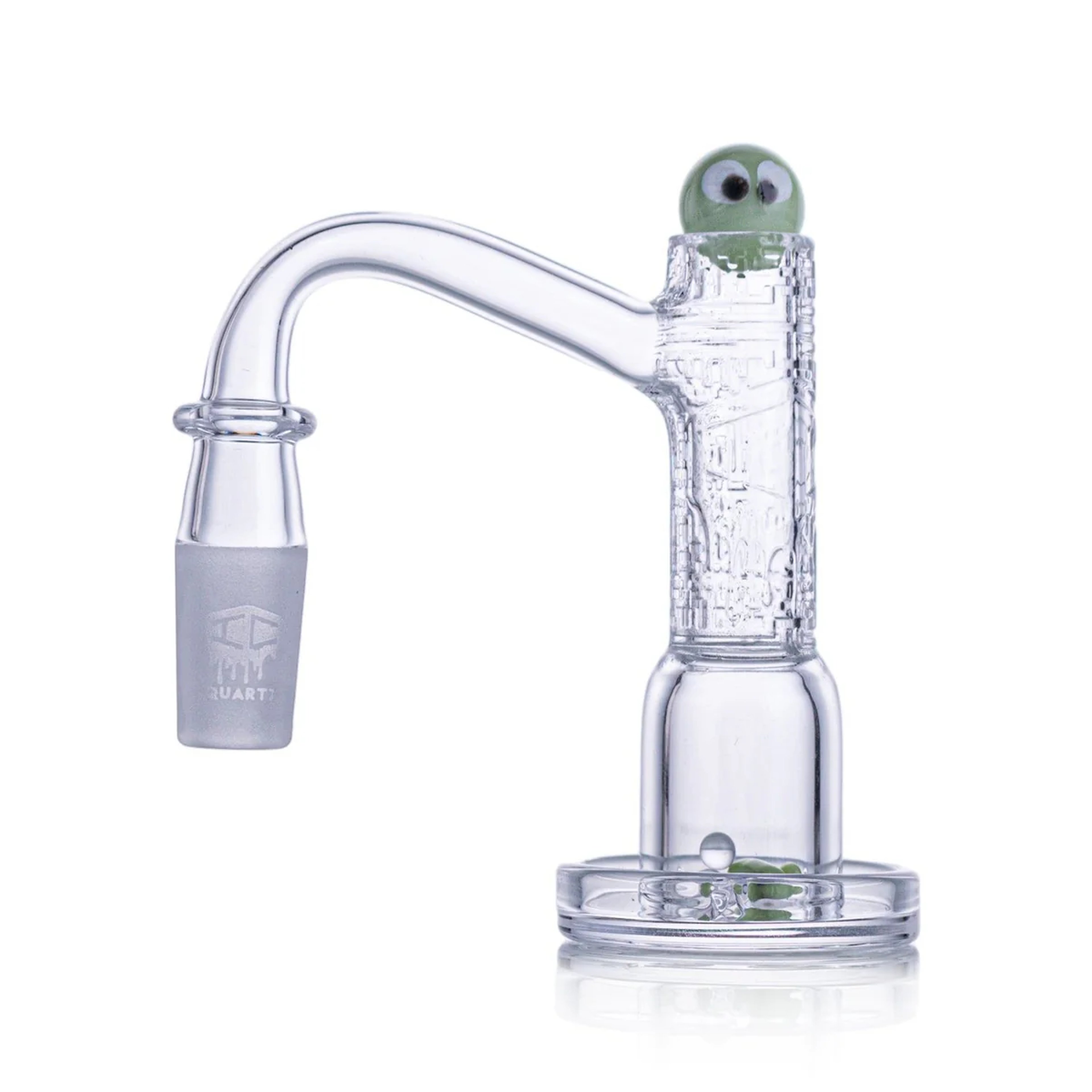Preview pic of Ice glass highsky slurper set 14mm 90 green