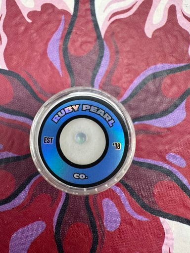 Preview pic of Ruby pearl 3mm blue opal