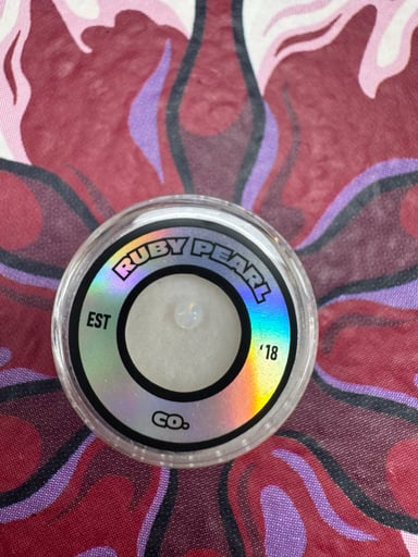 Preview pic of Ruby pearl 3mm white opal